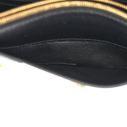 Balenciaga Shiny Box Calfskin Hourglass Chain Bag Black 6 of 12