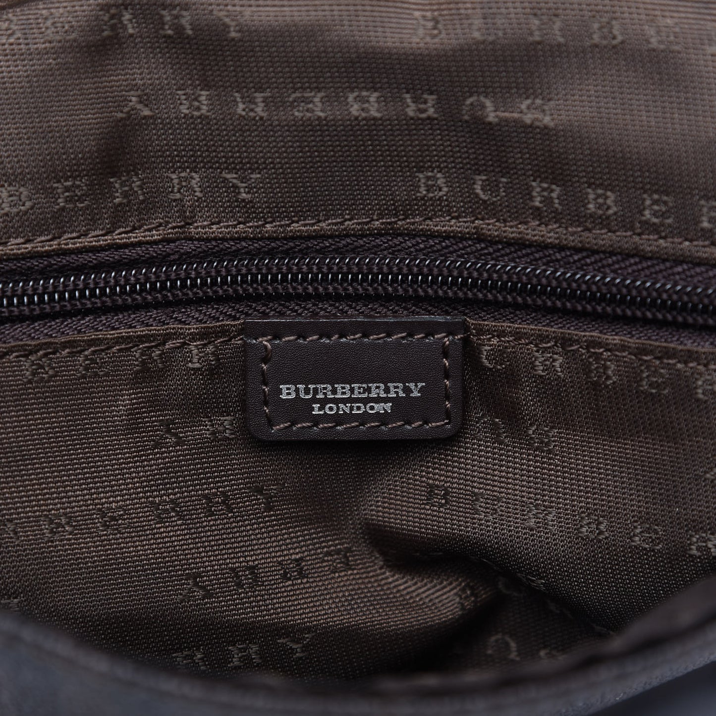Smoked Haymarket Check Crossbody Messenger Bag Chocolate