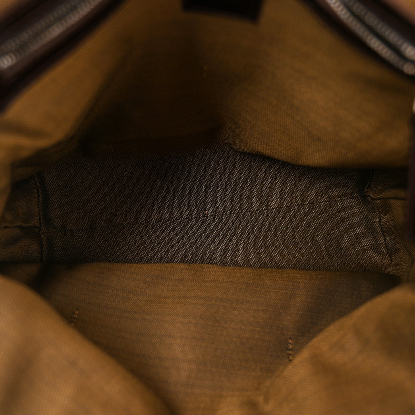 Zucca Top Handle Shoulder Bag Tote Tobacco