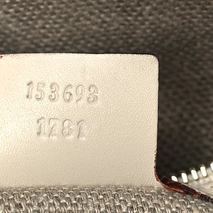 Gucci Calfskin Web Large Jackie O Bouvier Hobo White 7 of 13