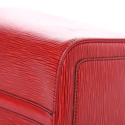Louis Vuitton Epi Speedy 30 Castillan Red 13 of 15