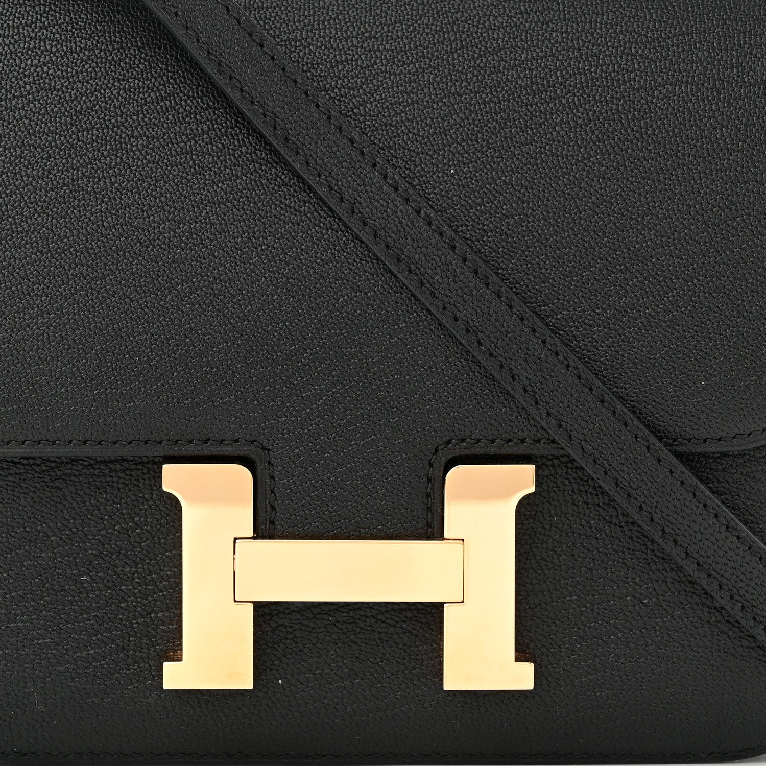 Hermes Chevre Mysore Constance 18 Black 8 of 10