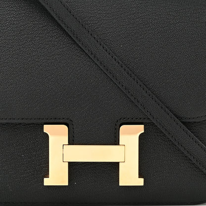 Hermes Chevre Mysore Constance 18 Black 8 of 10