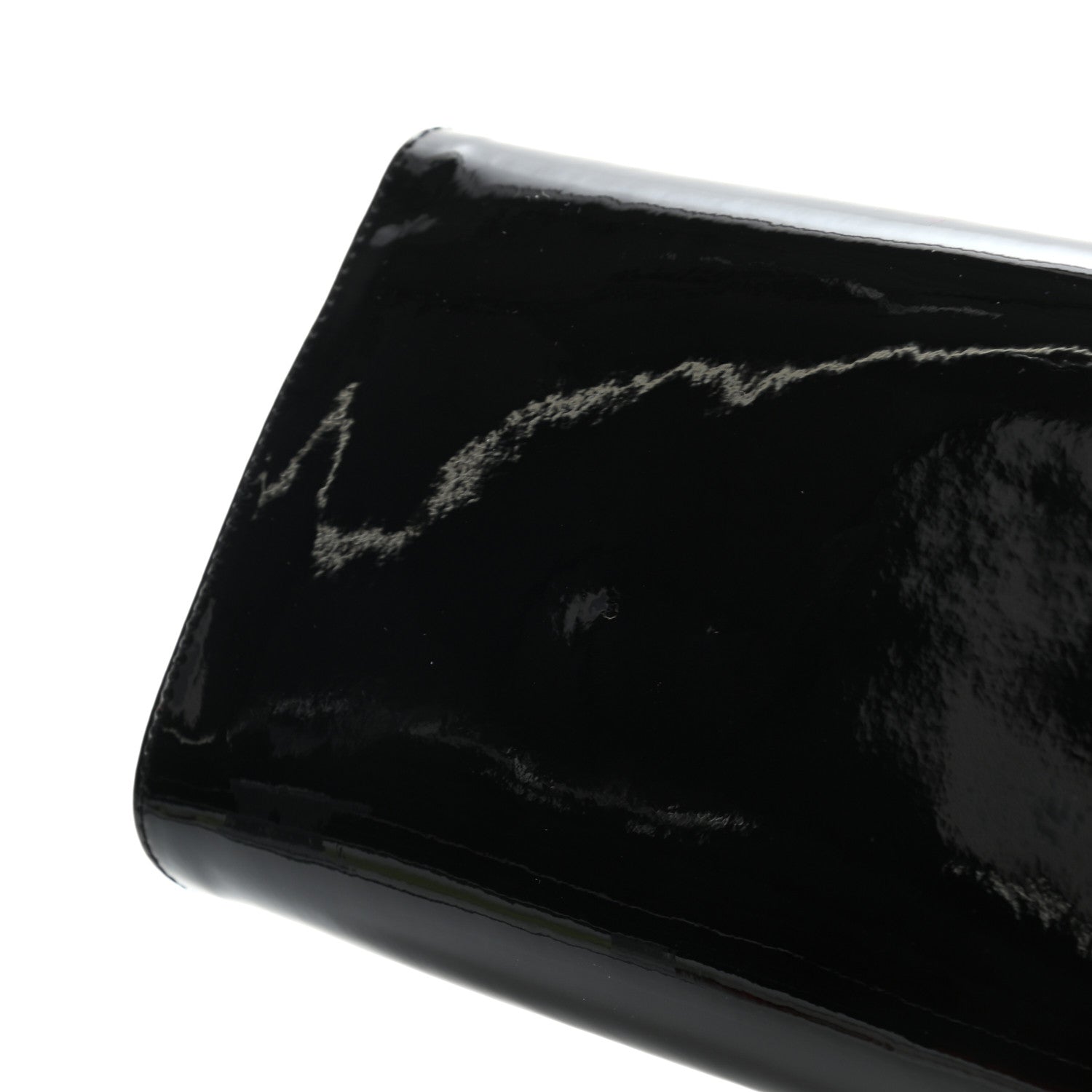Christian Louboutin Patent Pigalle Clutch Black 6 of 7