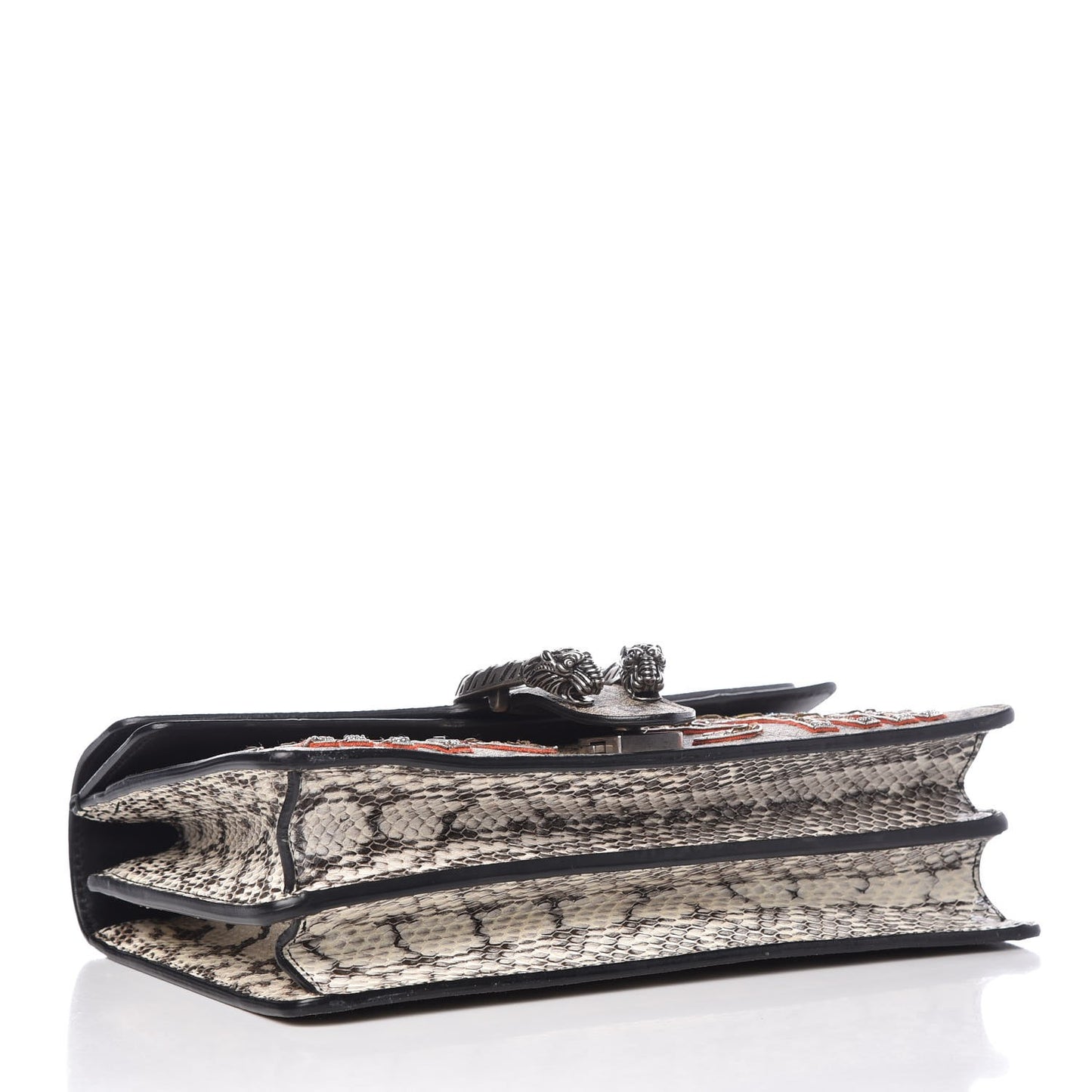 GG Supreme Monogram Elaphe Elephant Embroidered Small Dionysus Shoulder Bag