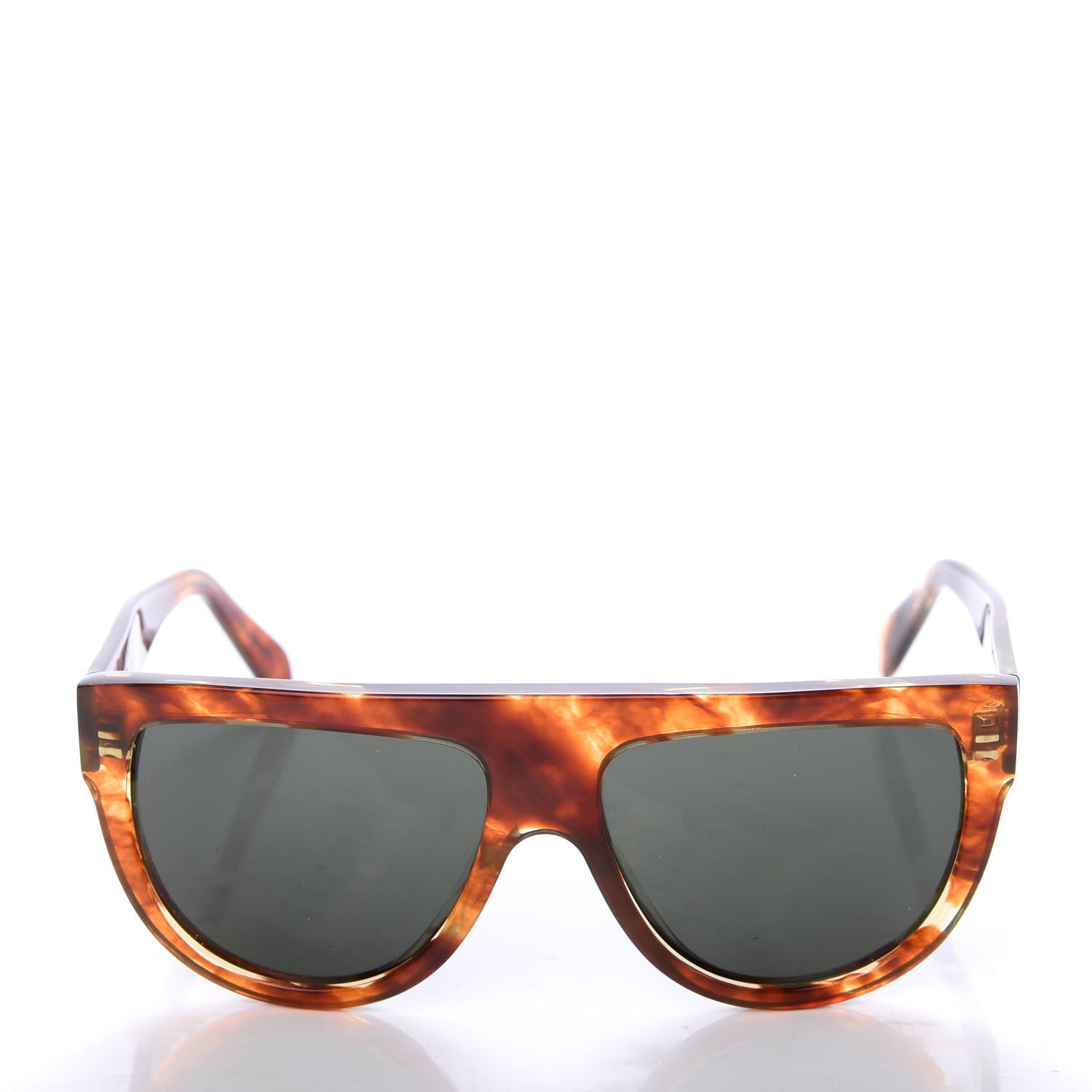 Celine Acetate Aviator Sunglasses CL400011 Tortoise 2 of 6