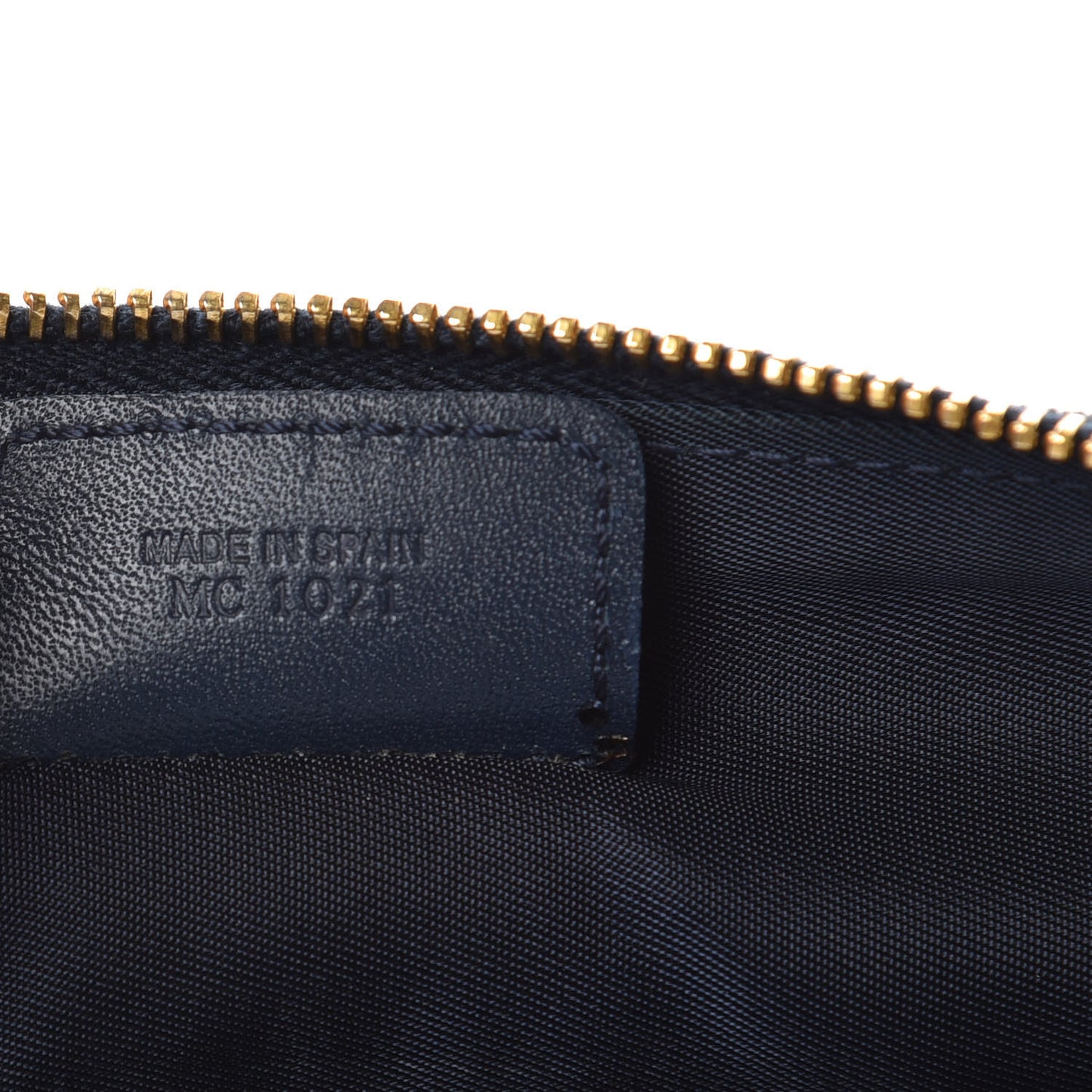 Monogram Mini Saddle Pochette Navy