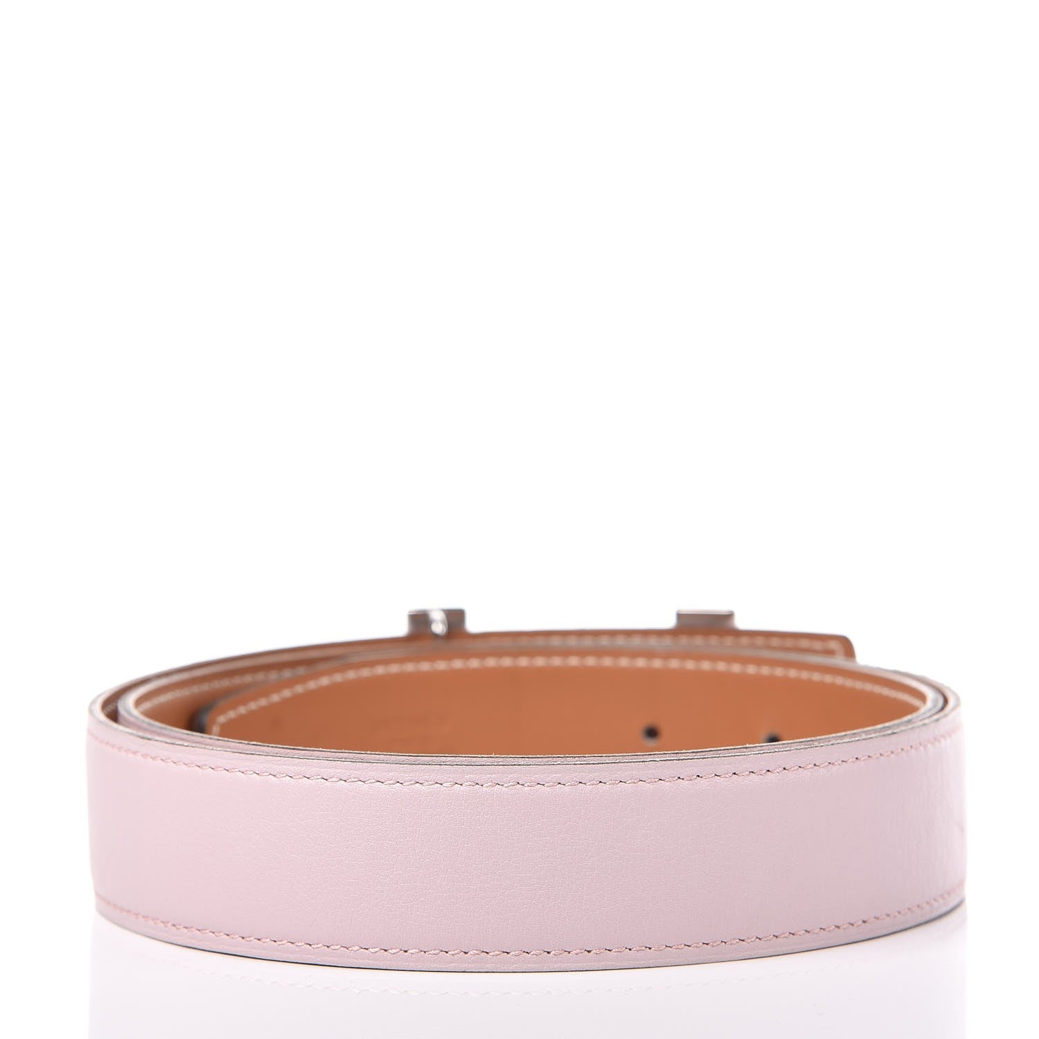 Hermes Swift 32mm Quizz H Belt 85 Rose Dragree Gold 3 of 8