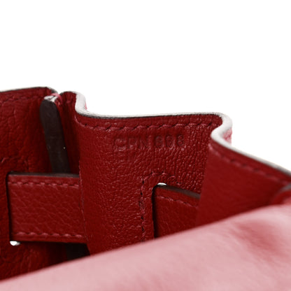 Hermes Evercolor Kelly Retourne 28 Rouge Casaque 6 of 13