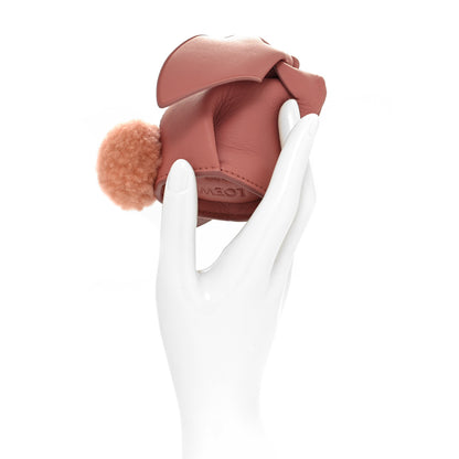 Loewe Calfskin Bunny Charm Peach Bloom 2 of 6