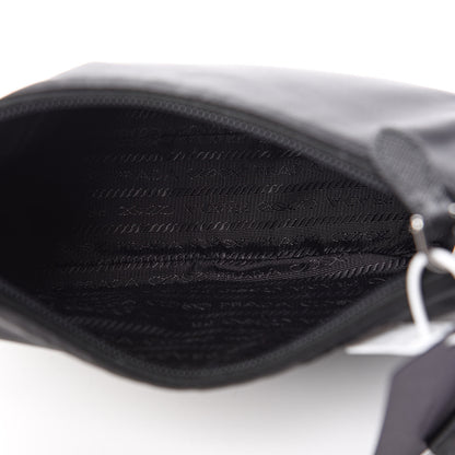 Prada Tessuto Nylon Saffiano Lunar New Year Mini Re-Edition 2000 Bag Black Fuoco 5 of 10