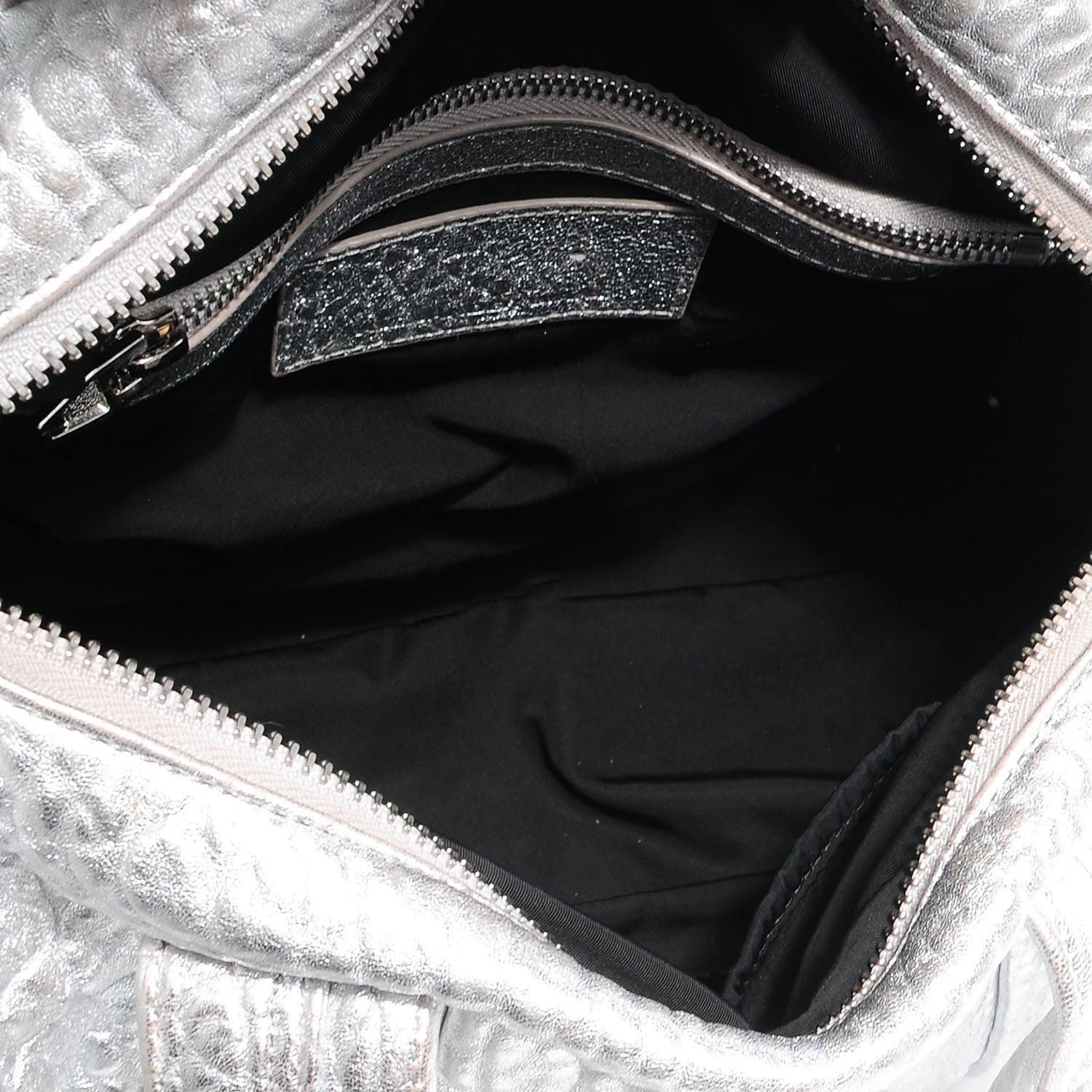 Alexander Wang Pebbled Leather Rocco Duffel Rhodium 5 of 6
