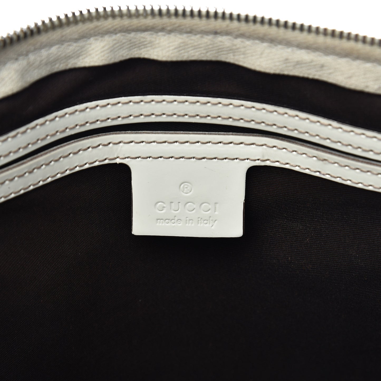 GG Plus Monogram Medium Joy Boston Off White