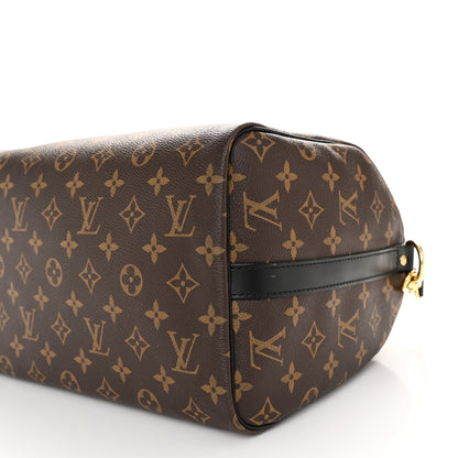 Louis Vuitton Monogram My World Tour Speedy Bandouliere 30 Black 10 of 11