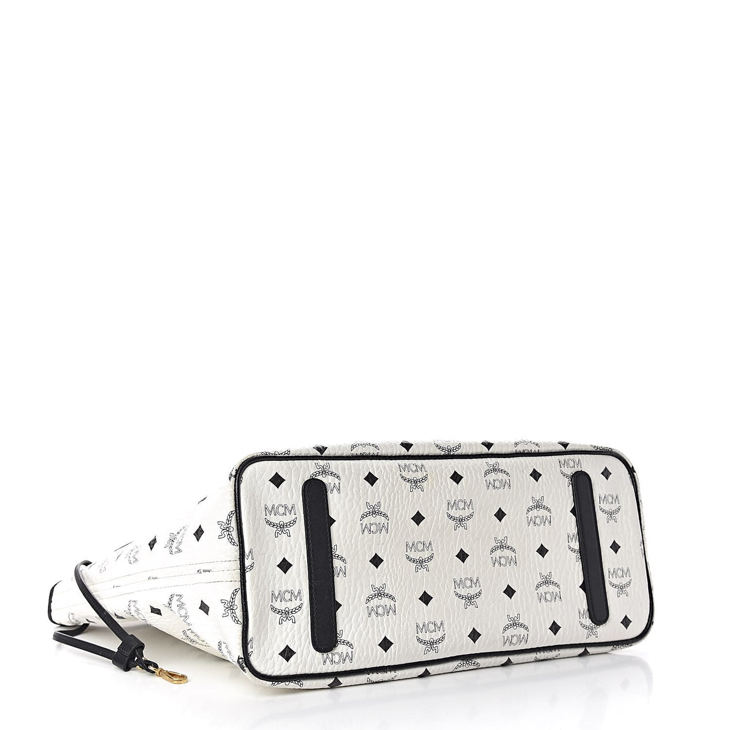 Visetos Medium Project Reversible Shopper Tote White
