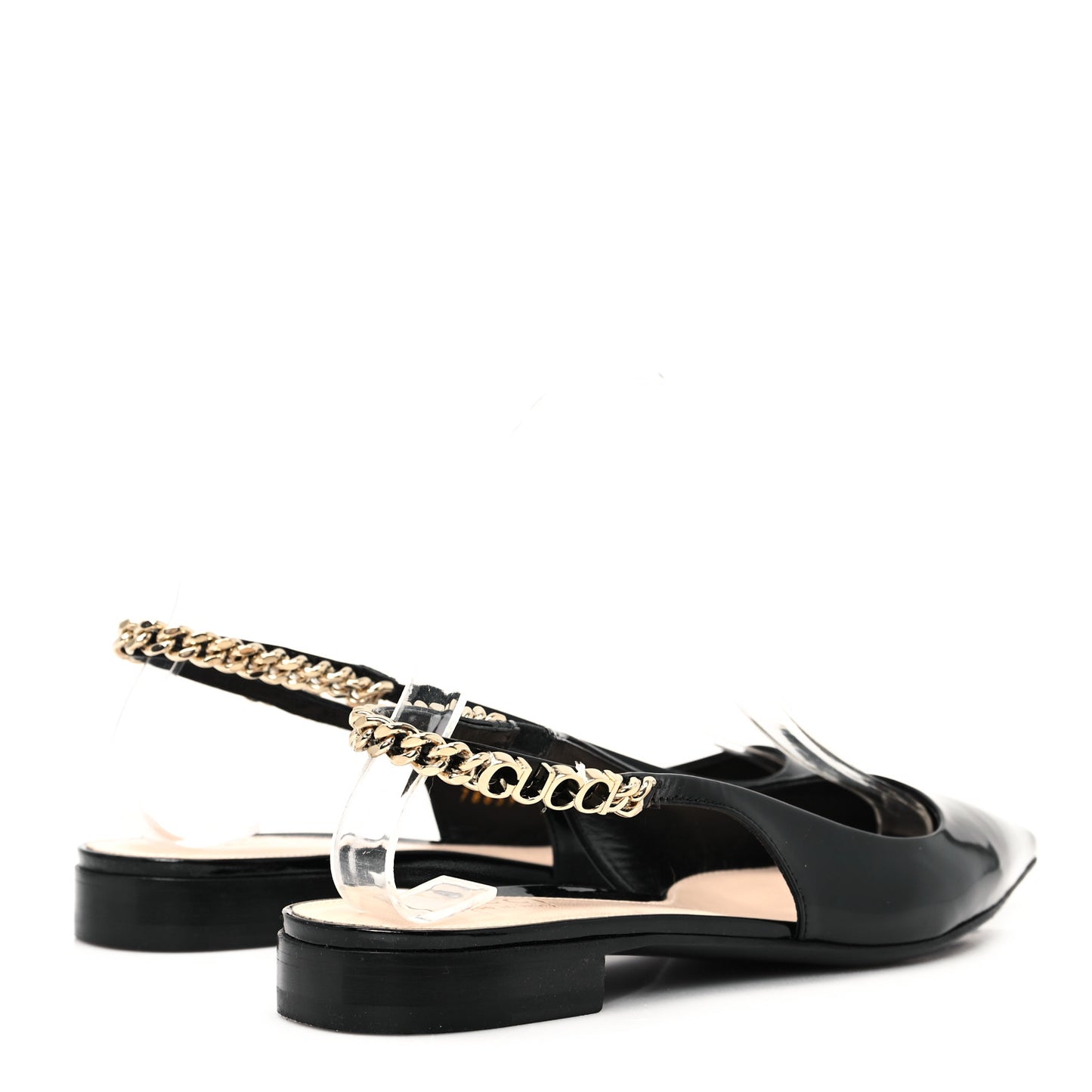 Patent Signoria Ballet Slingback Ballet Flat 36 Black