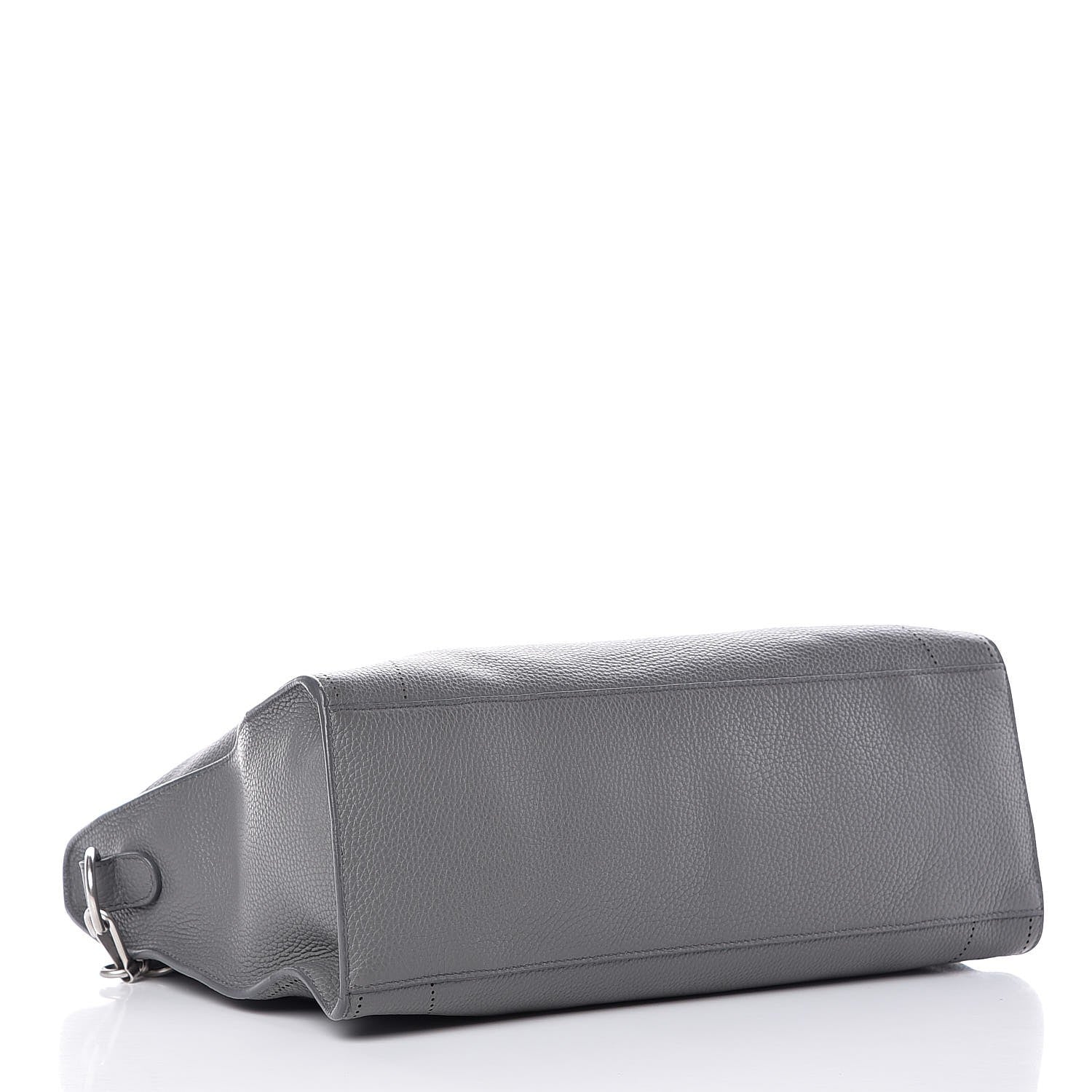 Balenciaga Veau Grana Perforated Blackout Hardware City Gris Acier 4 of 7