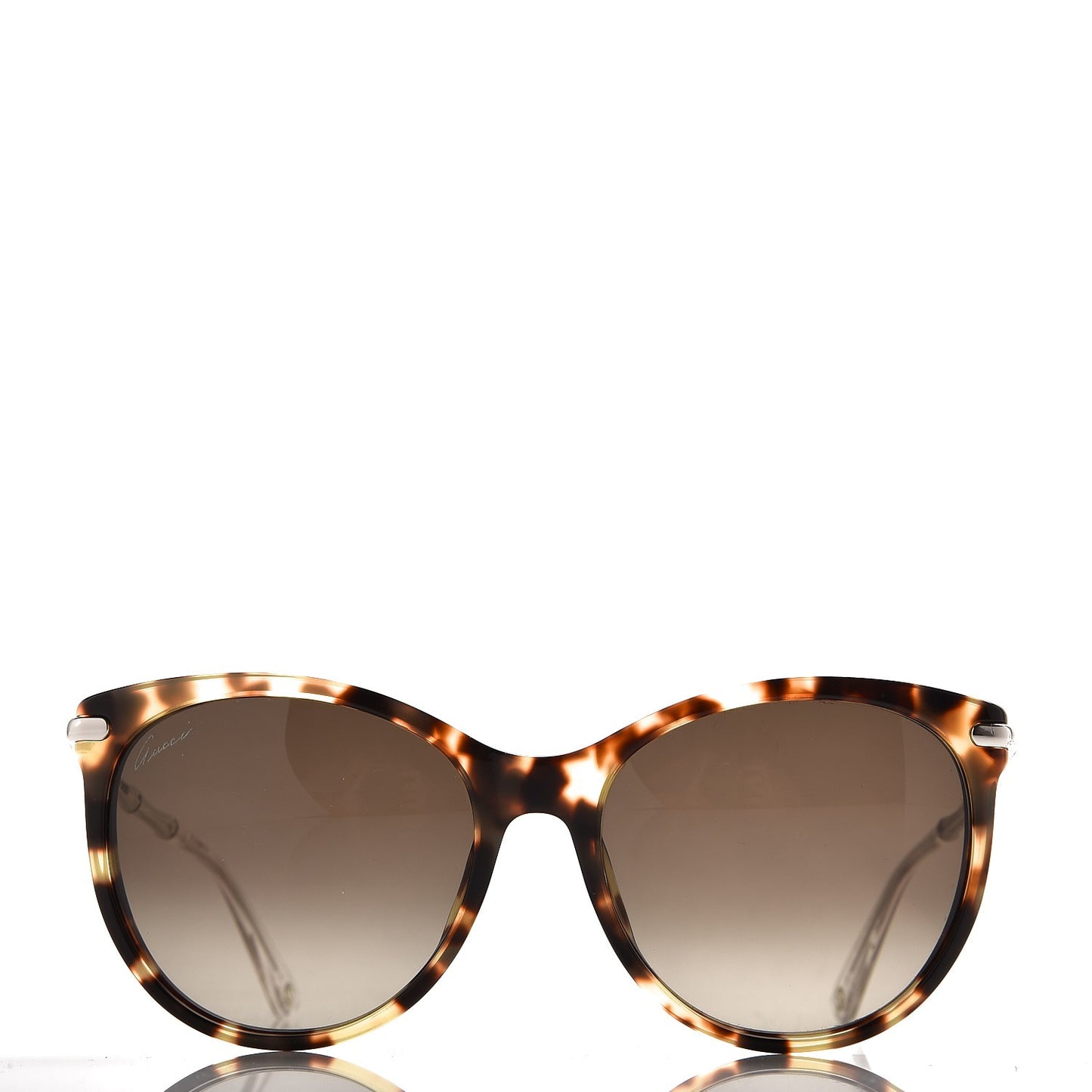 Bamboo Cat Eye Sunglasses GG3771/S Tortoise
