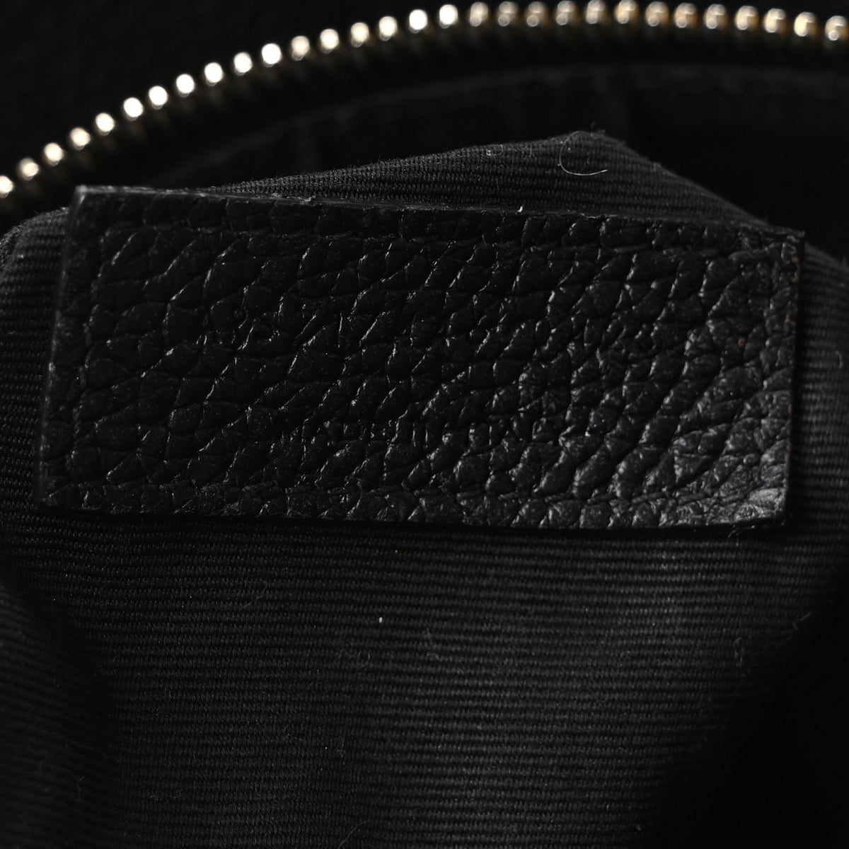 Grained Calfskin Large Souple Sac De Jour Black
