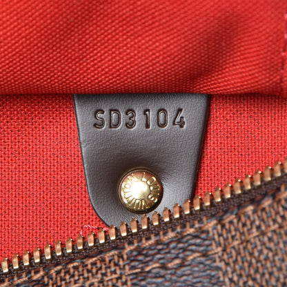 Louis Vuitton Damier Ebene Speedy Bandouliere 30 9 of 11