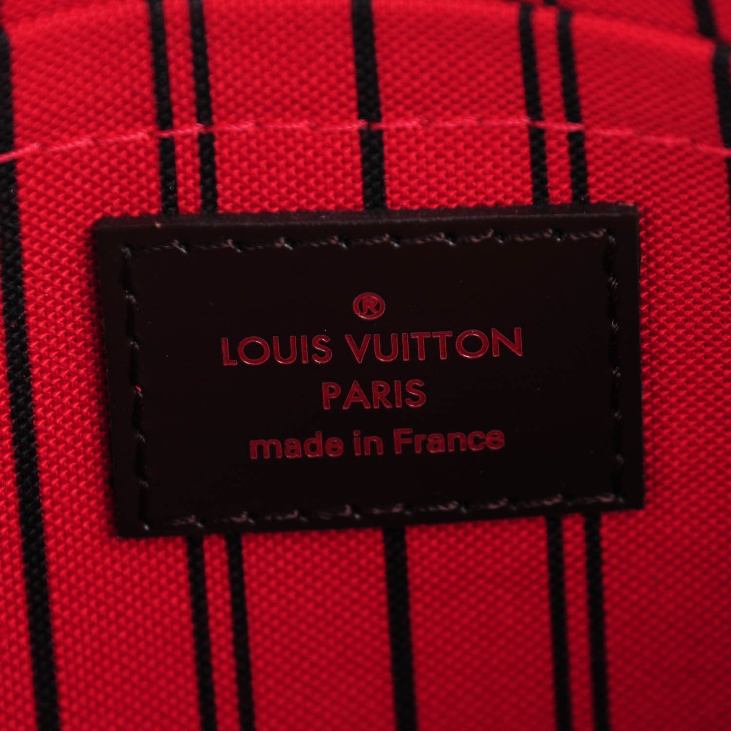 Louis Vuitton Damier Ebene Neverfull MM GM Pochette 6 of 7