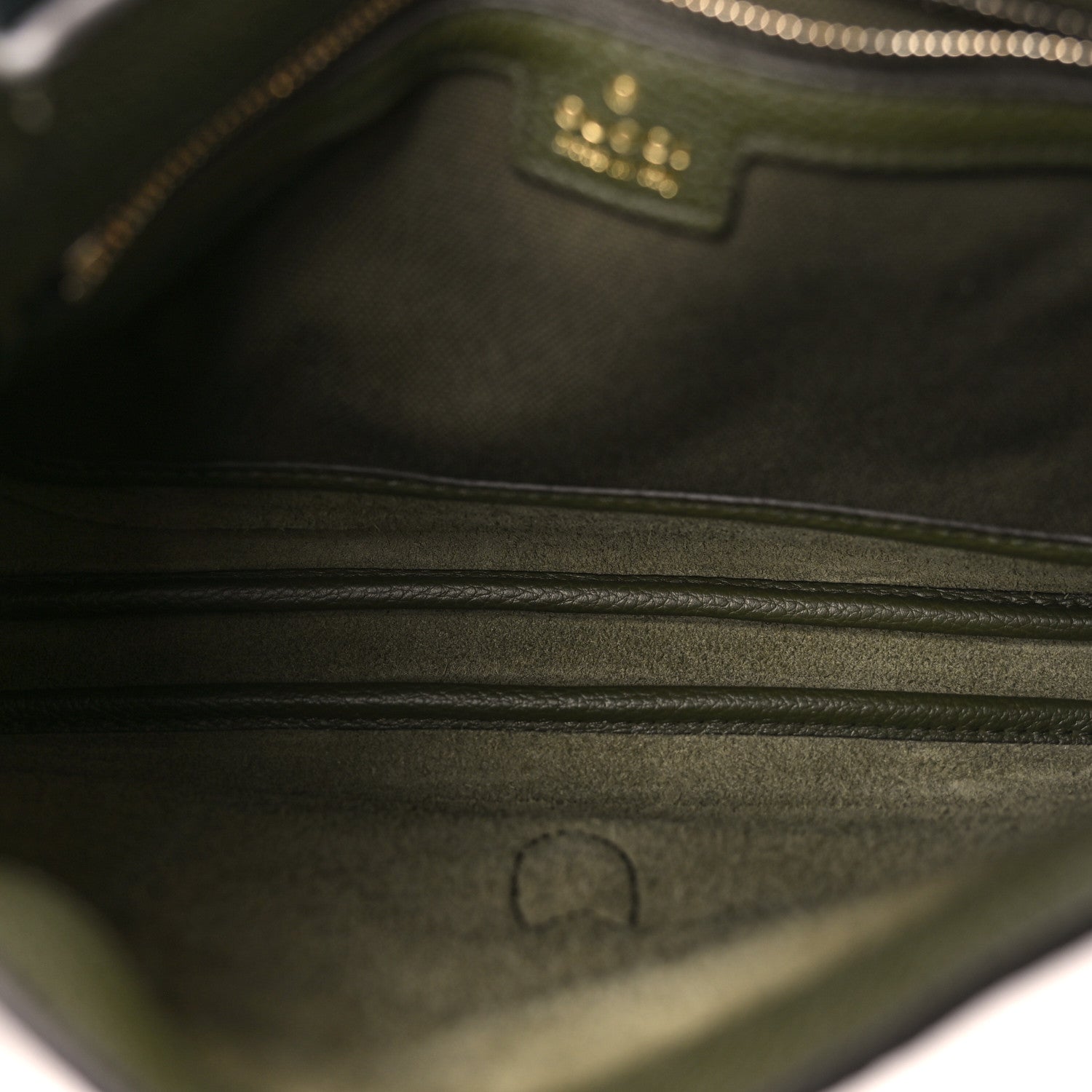 Gucci Grand Prix Calfskin Medium Jackie 1961 Hobo Dark Green 5 of 10
