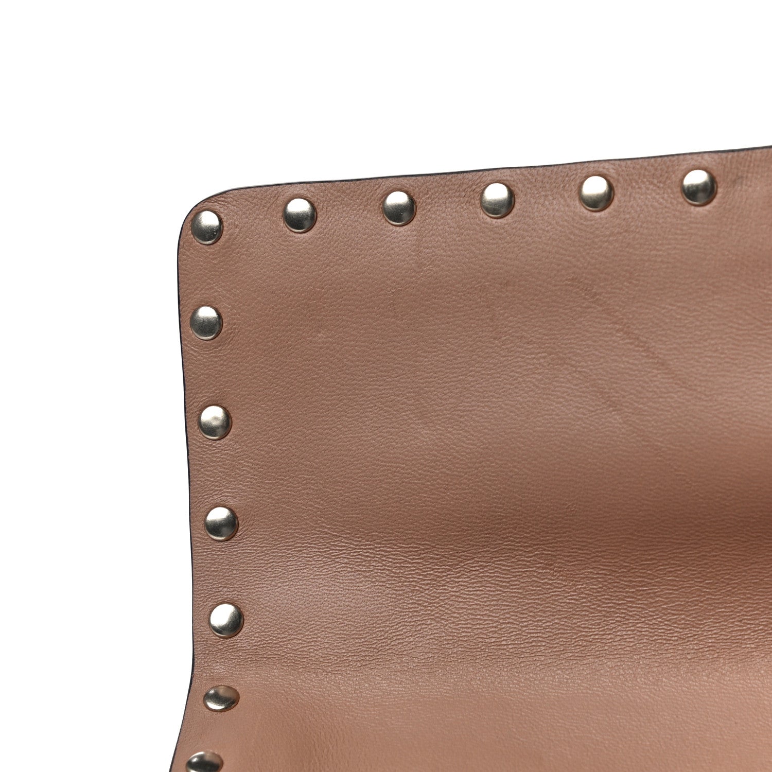 Valentino Garavani Nappa Medium Rockstud Spike Shoulder Bag Soft Noisette 9 of 9