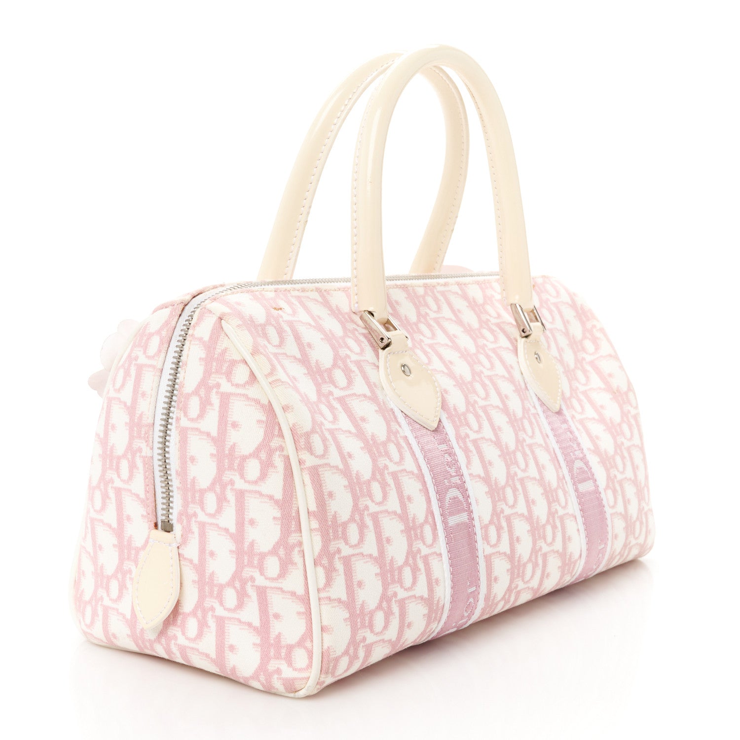 Christian Dior Monogram Girly Boston Pink 3 of 12