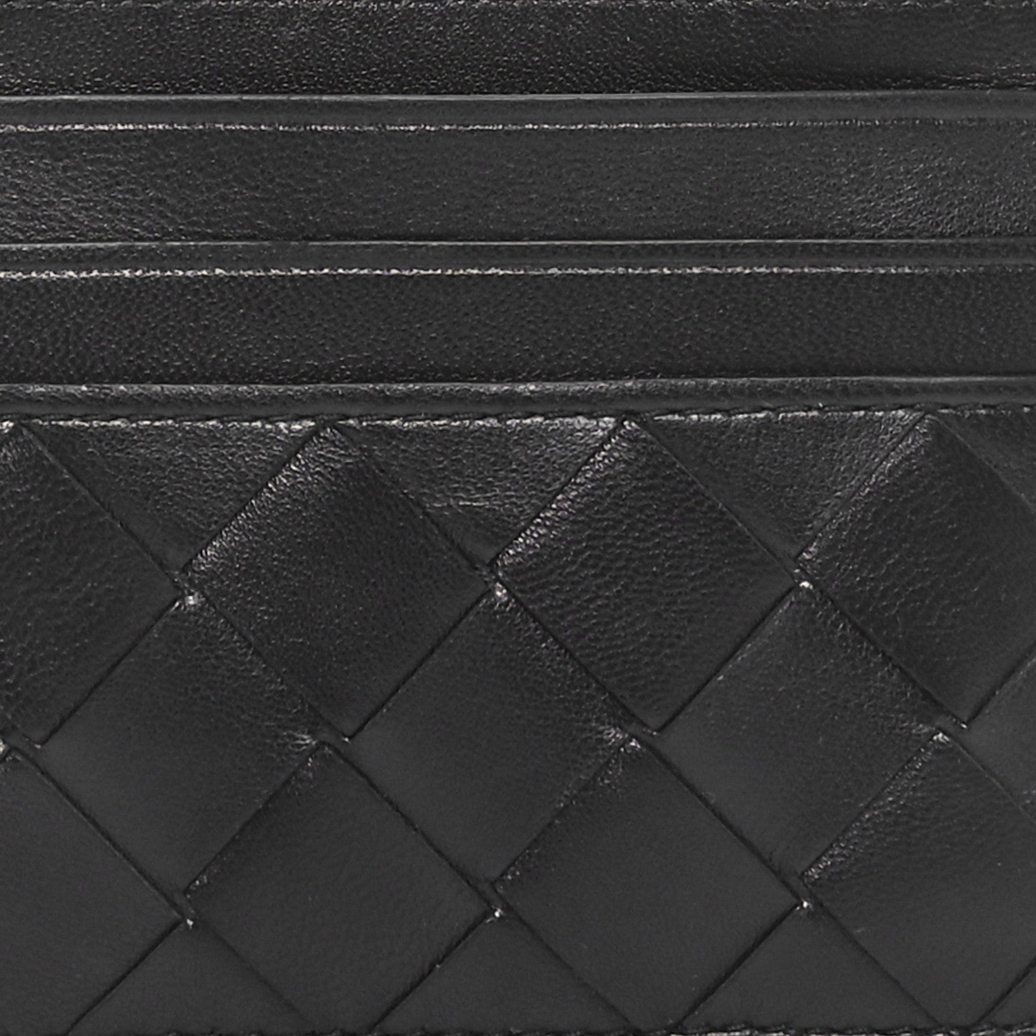 Bottega Veneta Nappa Intrecciato Card Holder Black 9 of 10