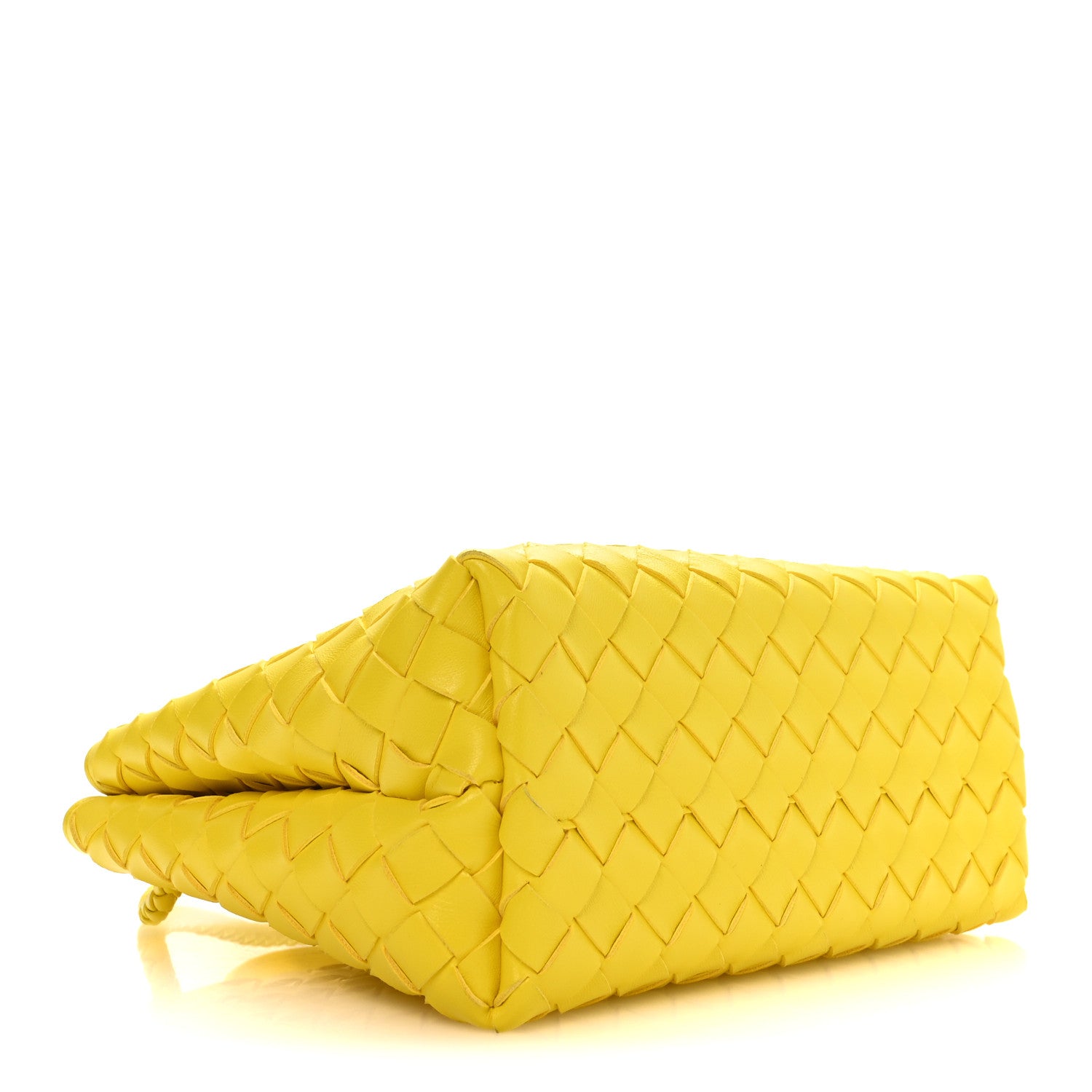 Bottega Veneta Nappa Intrecciato Small Andiamo Shoulder Bag Sulfur 4 of 9