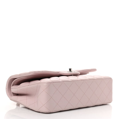 Chanel Lambskin Quilted Medium Double Flap Light Pink 3 of 10