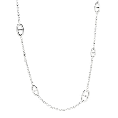 Hermes Sterling Silver Farandole Necklace 80 1 of 6