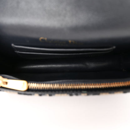 Christian Dior Oblique Saddle Belt Bag Blue 5 of 10