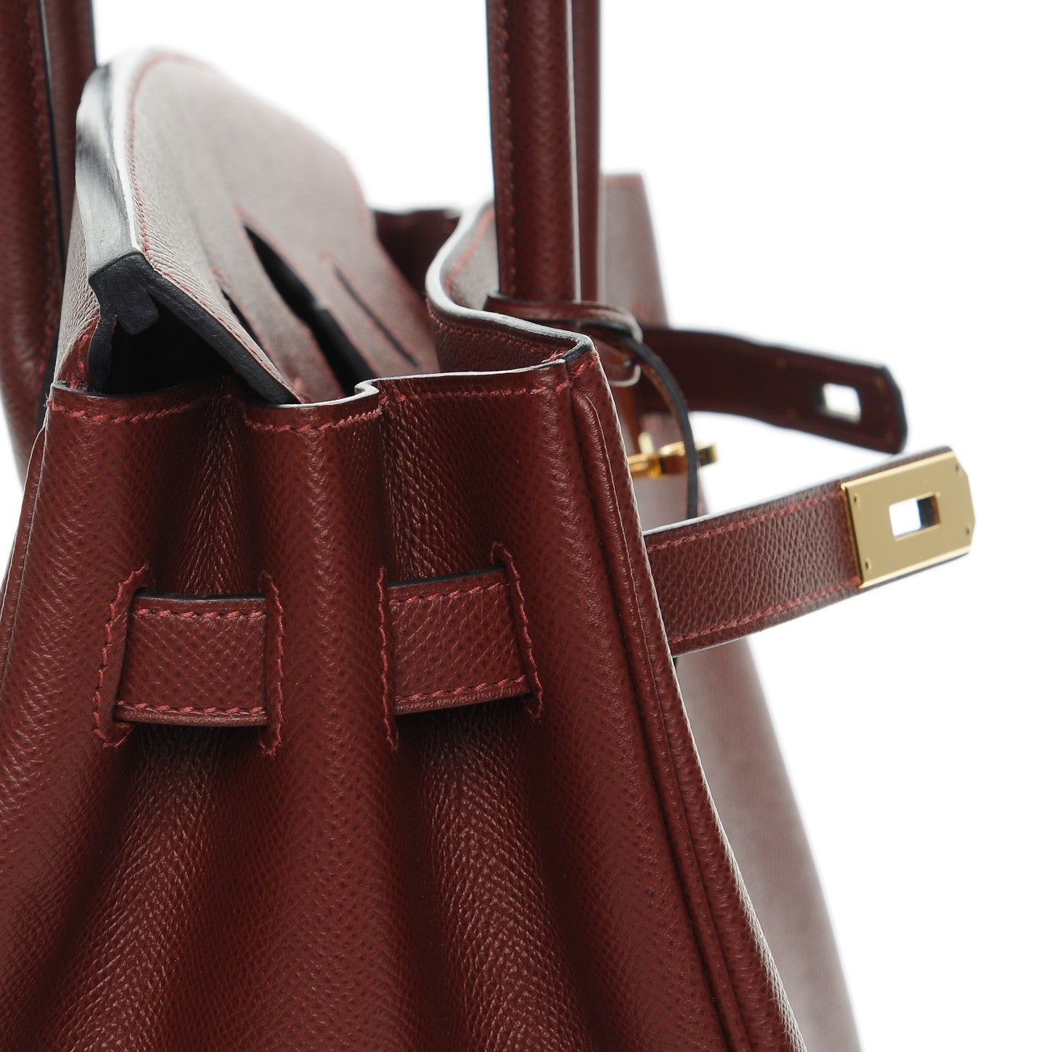 Hermes Epsom Contour Birkin 35 Rouge H 12 of 27