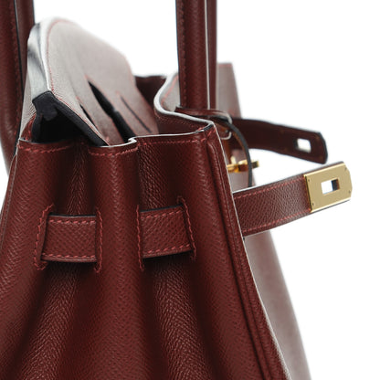 Hermes Epsom Contour Birkin 35 Rouge H 12 of 27