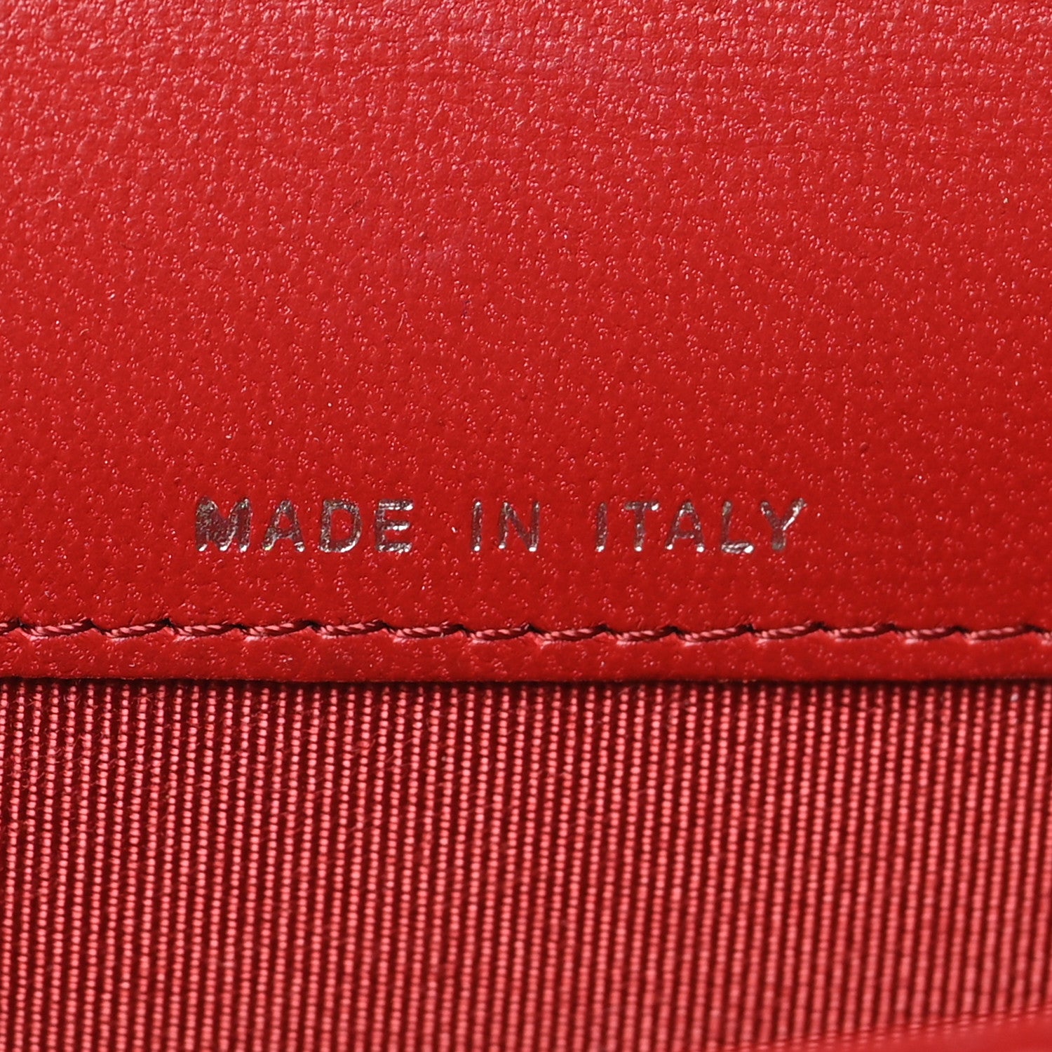 Chanel Lambskin Quilted Flap Card Holder Red 7 of 12