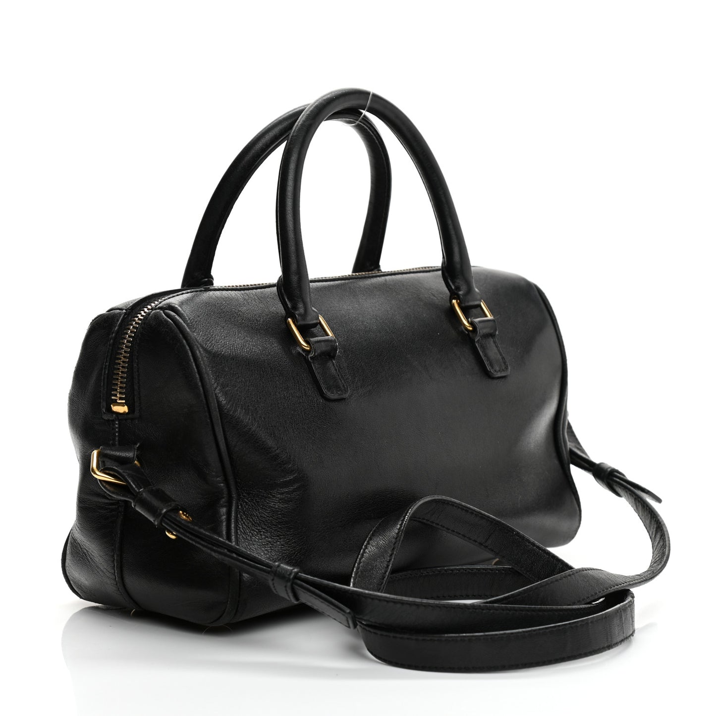 Calfskin Star Classic Baby Duffle Black