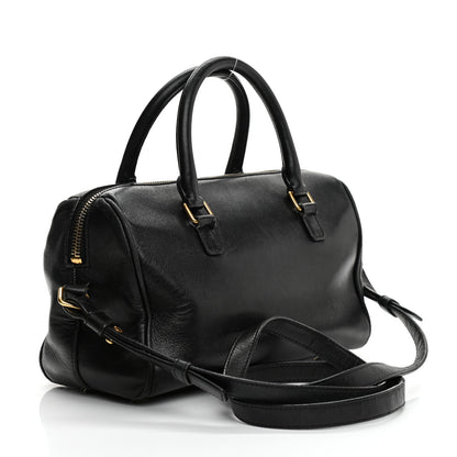 Saint Laurent Calfskin Star Classic Baby Duffle Black 3 of 10