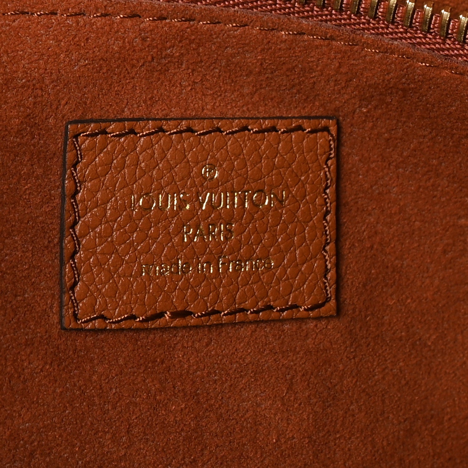 Louis Vuitton Empreinte Monogram Giant Neverfull MM Cognac 7 of 10