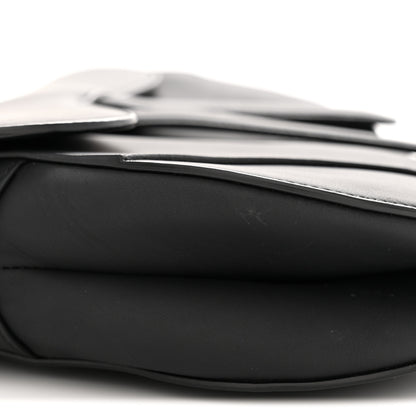 Christian Dior Ultra Matte Saddle Bag With Strap Black 9 of 10
