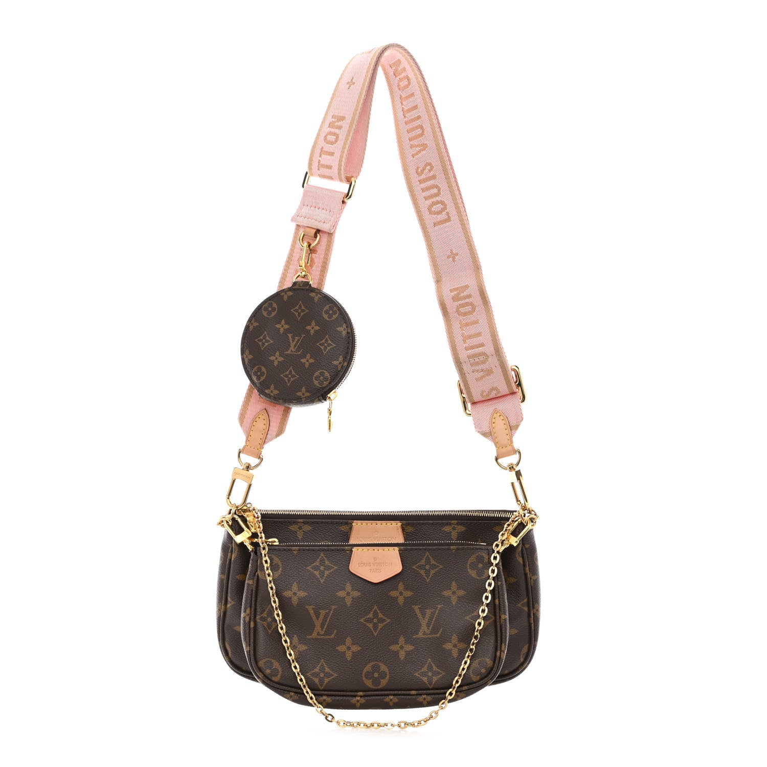 Louis Vuitton Monogram Multi Pochette Accessories Rose Clair 1 of 14