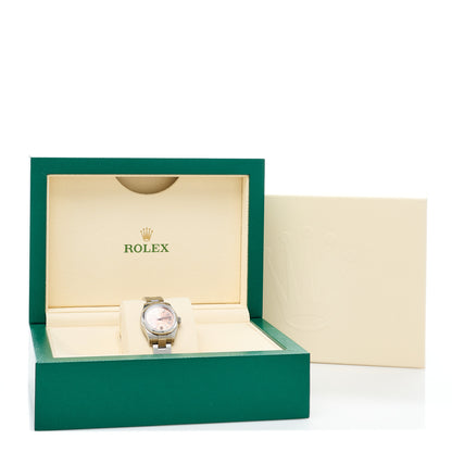 Rolex Stainless Steel 26mm Oyster Perpetual Watch Pink 176200 5 of 5