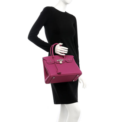 Hermes Togo Birkin 30 Rose Pourpre 2 of 38