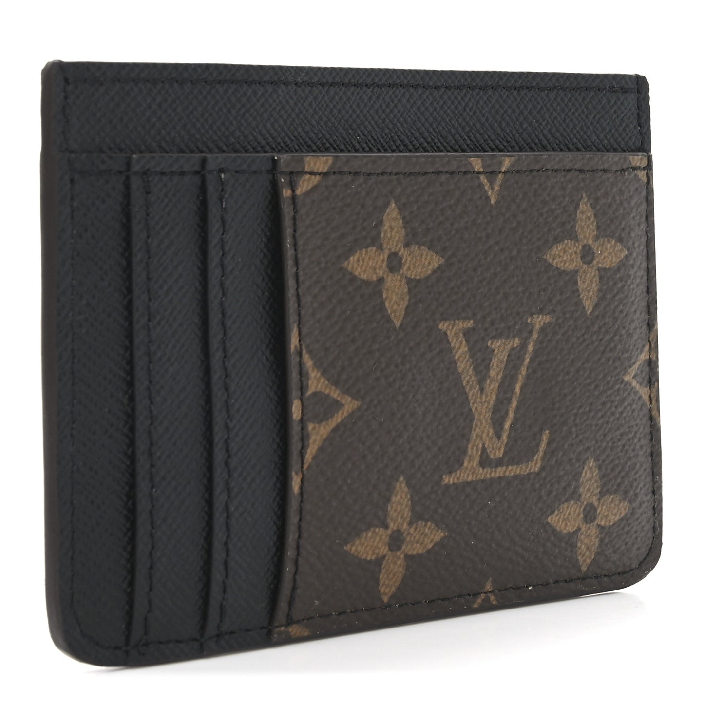 Reverse Monogram Side Up Card Holder