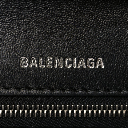 Balenciaga Grained Calfskin Small Hourglass Sling Shoulder Bag Black 6 of 10