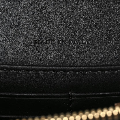 Burberry Grained Calfskin House Check Tartan Mix Hampshire Wallet On Chain Black 7 of 9