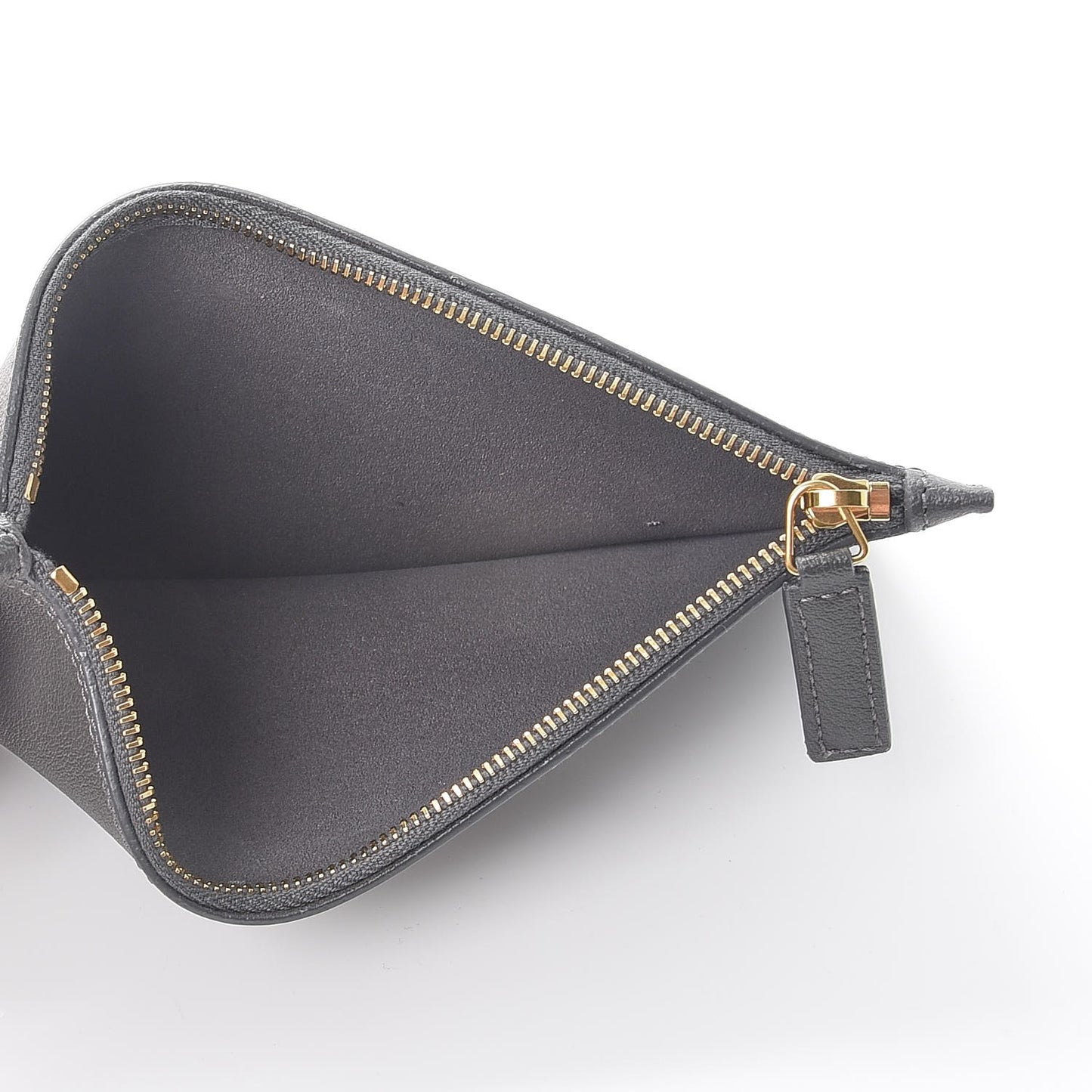 Calfskin Large Shopping Tote Dark Grey