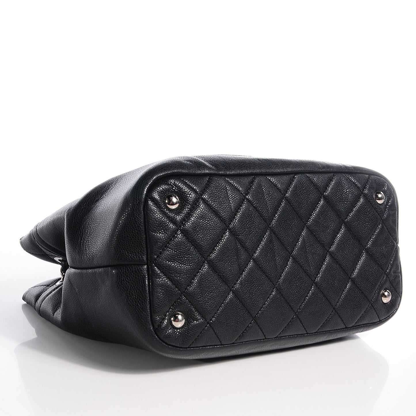 Caviar Large CC Timeless Soft Tote Black