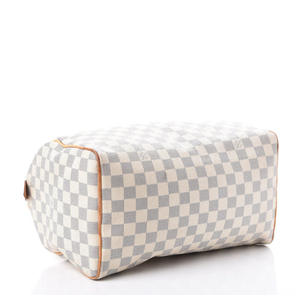 Louis Vuitton Damier Azur Speedy 30 4 of 15