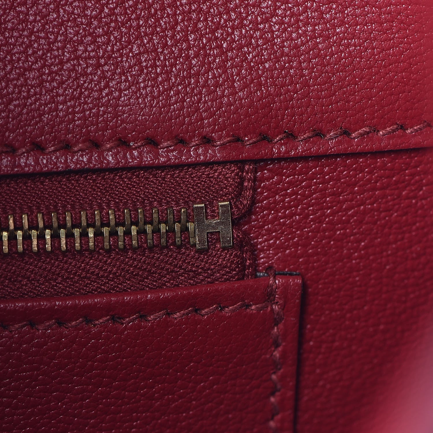 Hermes Togo Birkin 35 Rouge Grenat 15 of 34